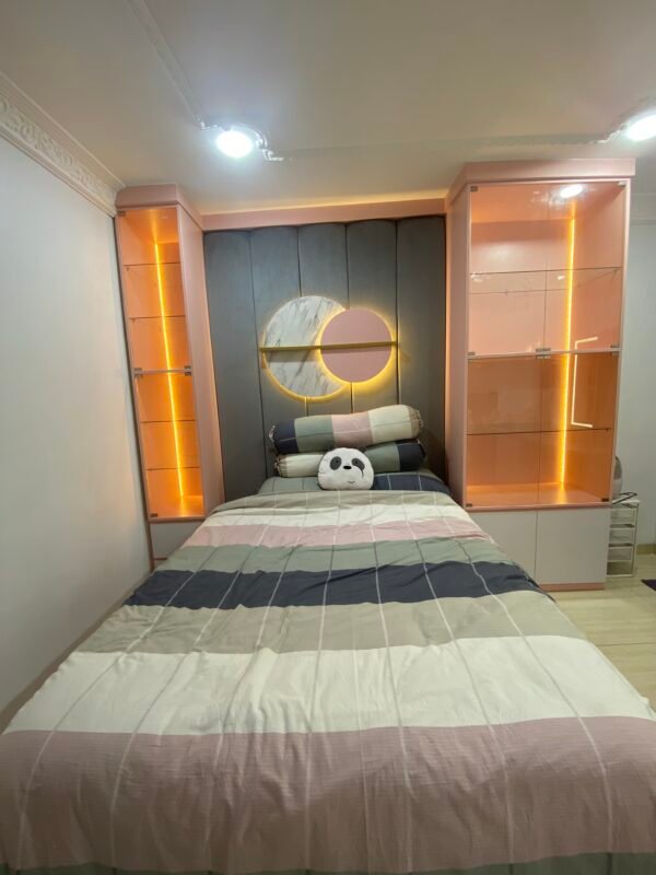 Rak Meja Tidur Samping - Gambar 2